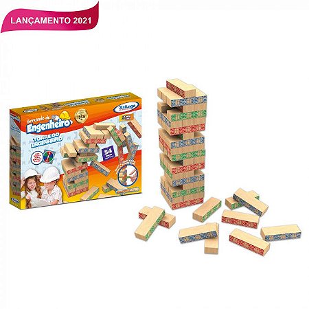 Jogo Infantil Torre Divertida Xalingo - xalingo