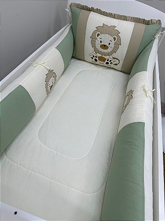 Kit Berço Classic 10pcs Juba 1015.13-L - Mariana Baby