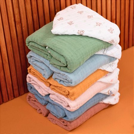 Toalha De Banho Soft Premium 100% Alg. 90x70cm 4698 - Papi