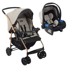 Carrinho Para Bebe Com Bebe Conforto TS 4019 - Burigotto