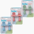 Kit Talheres em Silicone 106 - Buba