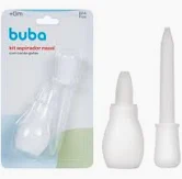 Aspirador Nasal Kit Com Conta Gotas 6142 - Buba