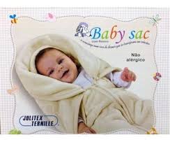 Saco de Dormir Baby Sac com Relevo Microfibra 80cm x 90cm E20701 - Jolitex