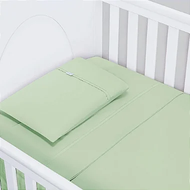 Jogo de Lençol de Berço Padrão Americano D056 - Batistela