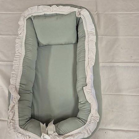 Ninho Redutor Premium Com Almofada 72 x 55 cm Ale 2036-A Mariana Baby Verde