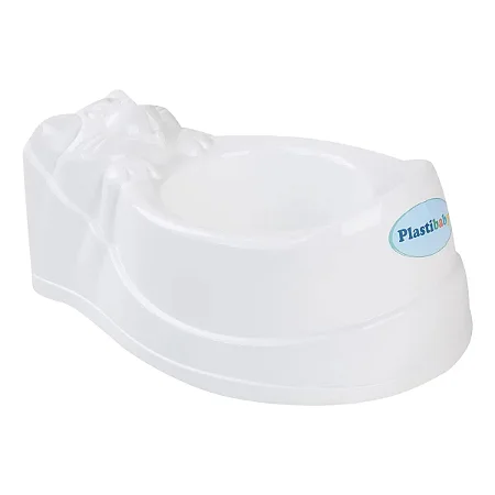 Troninho Gatinho 8918 - Plastibaby Branco