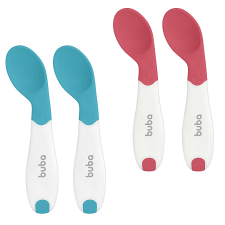 Colheres de Treinamento Termossensiveis Kit 2Un. 1446 - Buba