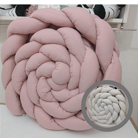 Trança Inteira Para Berço 3,70 mt x 15 cm Mt 0118 - Mariana Baby