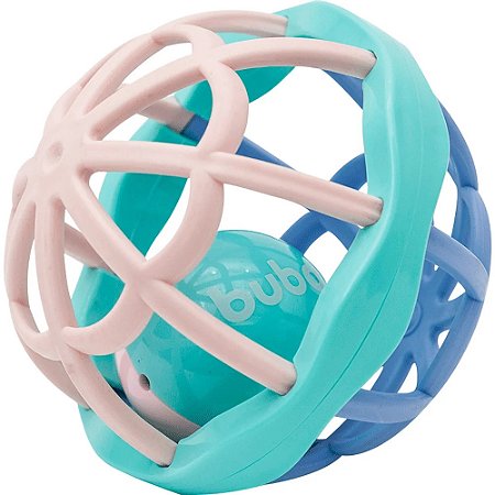 Baby Ball Cute Colors Com Chocalho 1185 - Buba