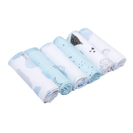 Paninho de Boca Soft 28 x 28cm 100% Alg. 6 unid. 3407 - Papi