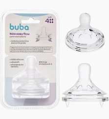 Bico Para Mamadeira Easy Flow Fluxo 4 18795 - Buba