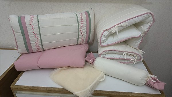 Kit Mini Berço 10 Pçs Serena 2055 - Mariana