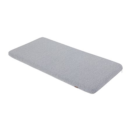 Colchonete Para Moises e Carrinho Cotton 80 x 36 x 4 cm s010 - Batistela Cinza