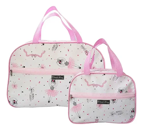 Bolsa Maternidade Bailarina Kit 3 Pçs 0970 - Espera Feliz