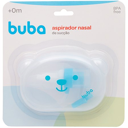 Aspirador nasal de sucção com estojo ursinho - Buba