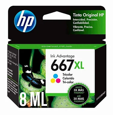 CARTUCHO DE TINTA HP 667