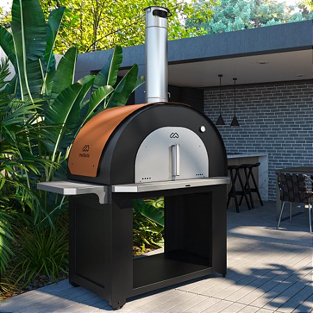 FORNO DE PIZZA A LENHA EMPIRE M915EX