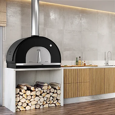 Forno de pizza a lenha Empire Gourmet de Bancada - Grafite