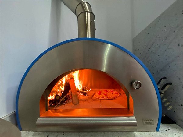 Forno de Pizza à Lenha Balcone Azul