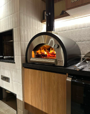 Forno de Pizza à Lenha Balcone Preto