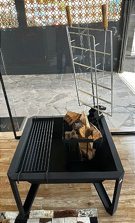 Churrasqueira Braseiro Modelo Fogo de Chão FG800 - Grande
