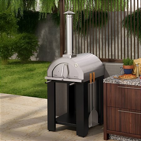 FORNO DE PIZZA A LENHA FIRENZE 615EX