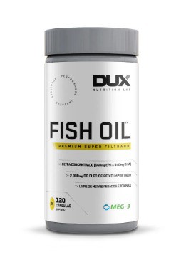 FISH OIL - POTE 120 CÁPSULAS (OMEGA3) DUX
