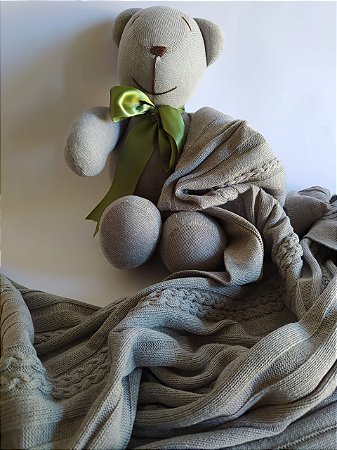 Manta Trança + Urso