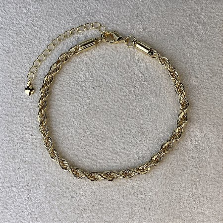 Pulseira Baiana Semijoia Ouro