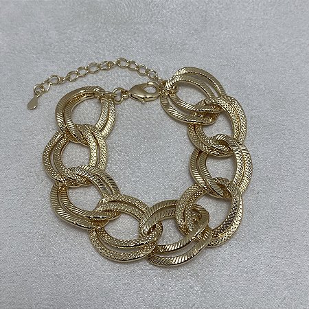 Pulseira Brigite Semijoia Ouro