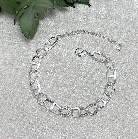 Pulseira Larissa Semijoia Prata