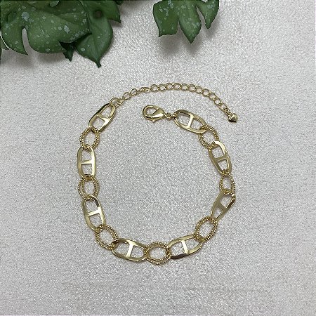 Pulseira Larissa Semijoia Ouro