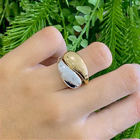 Anel Paloma Semijoia Ouro