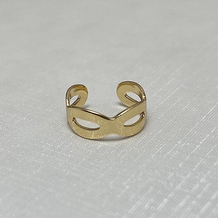 Brinco Falso Piercing Márcia Semijoia Ouro