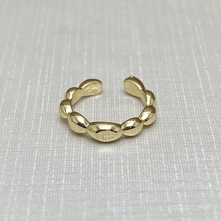 Brinco Falso Piercing Lorena Semijoia Ouro