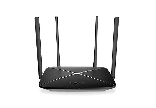 Roteador wifi 4A 1167mbps Mercusys dualband AC12G preto