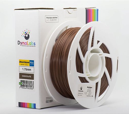 Filamento PLA Boutique Dynalabs 1.75MM 1KG Chocolate