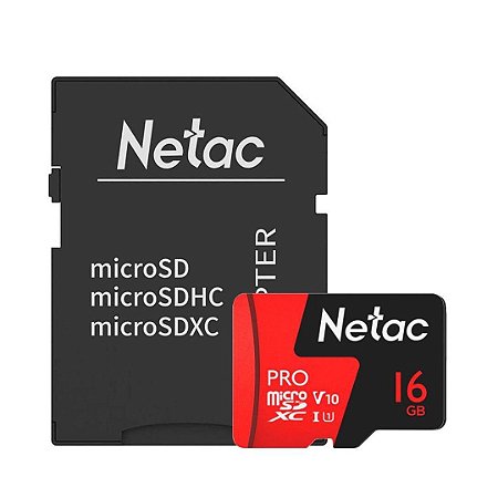 Cartão Memoria Netac Micro Sdhc 16gb Extreme Pro Cadapt