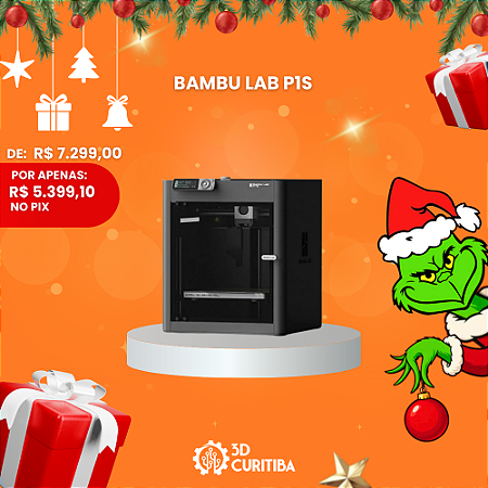 Impressora 3D BambuLab P1S