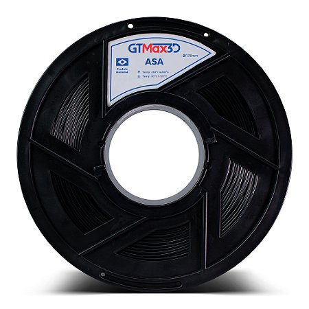 Filamento ASA GTMax 3D Preto