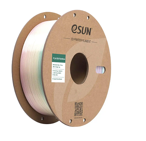 Filamento PLA eSUN Silk Rainbow PALÁCIO DA LUA 1Kg (1.75mm)