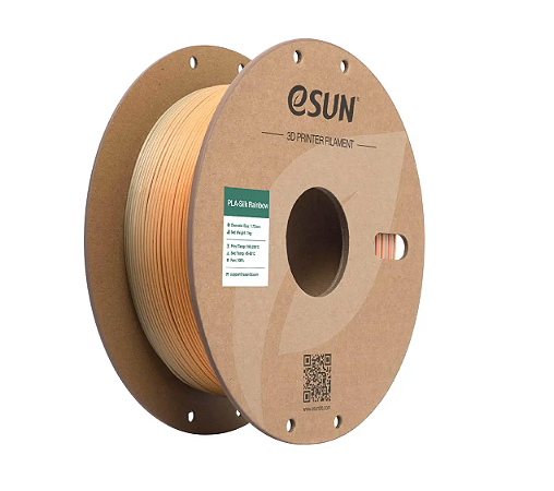 Filamento PLA eSUN Silk Rainbow MONTANHA FLAMEJANTE 1Kg (1.75mm)