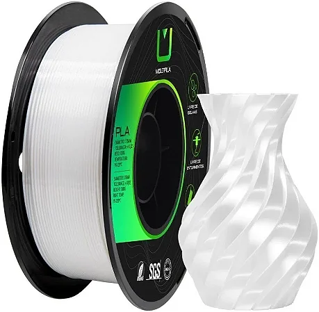 Filamento PLA SILK Multifila 1KG Branco