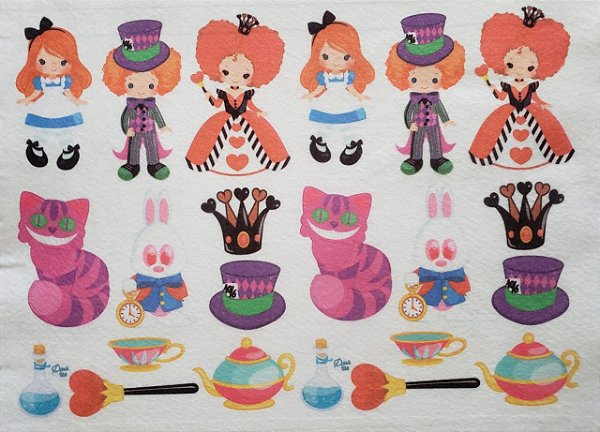 Kit Dedoche - Alice Ruiva