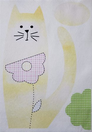 Gatinho peso de porta G 28cm 5