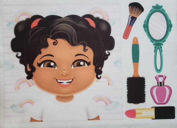 Livro Didático - Menina para por cabelo 5