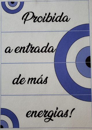 Plaquinha Olho Grego