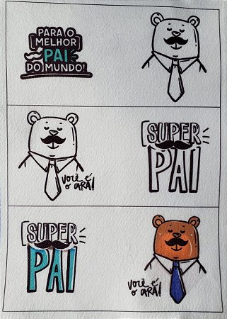 Caneca Dia dos Pais Ursão