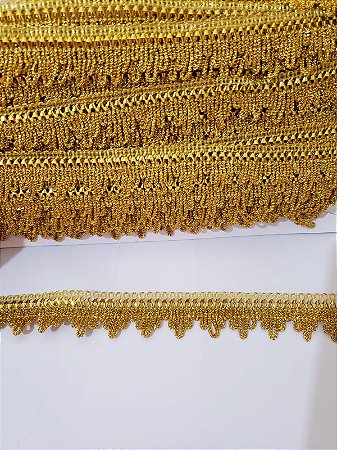Passamanaria - Galão dourado 2,5cm