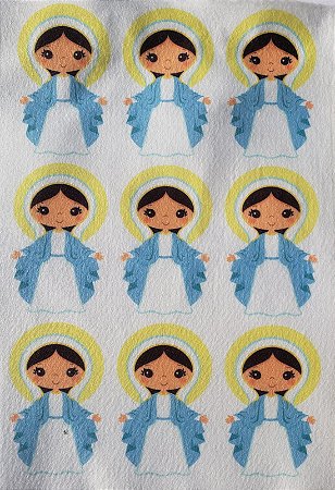 Virgem Maria 9 Cm